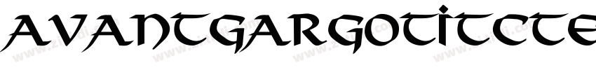 avantgargotitctee bo字体转换